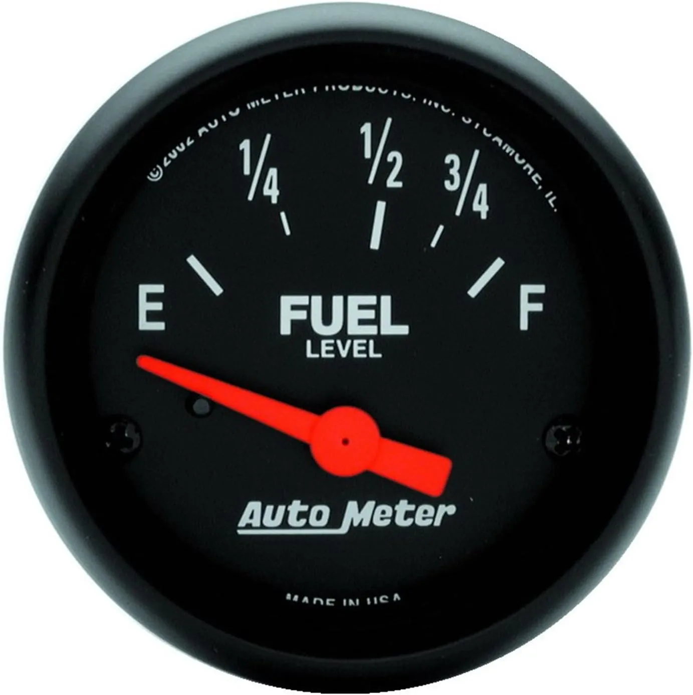 Auto Meter AutoMeter 2652 Gauge, Fuel Level, 2 1/16", 73Ωe to 10Ωf(Aftermarket Linear), Elec, Z-Series