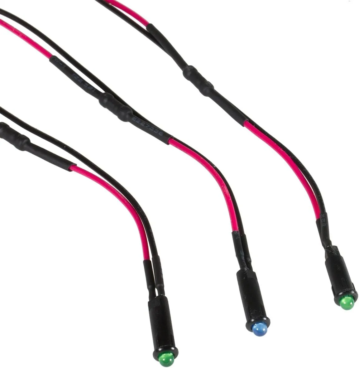 AUTO METER 3283 LED Indicator Light Kit (2 Green, 1 Blue)
