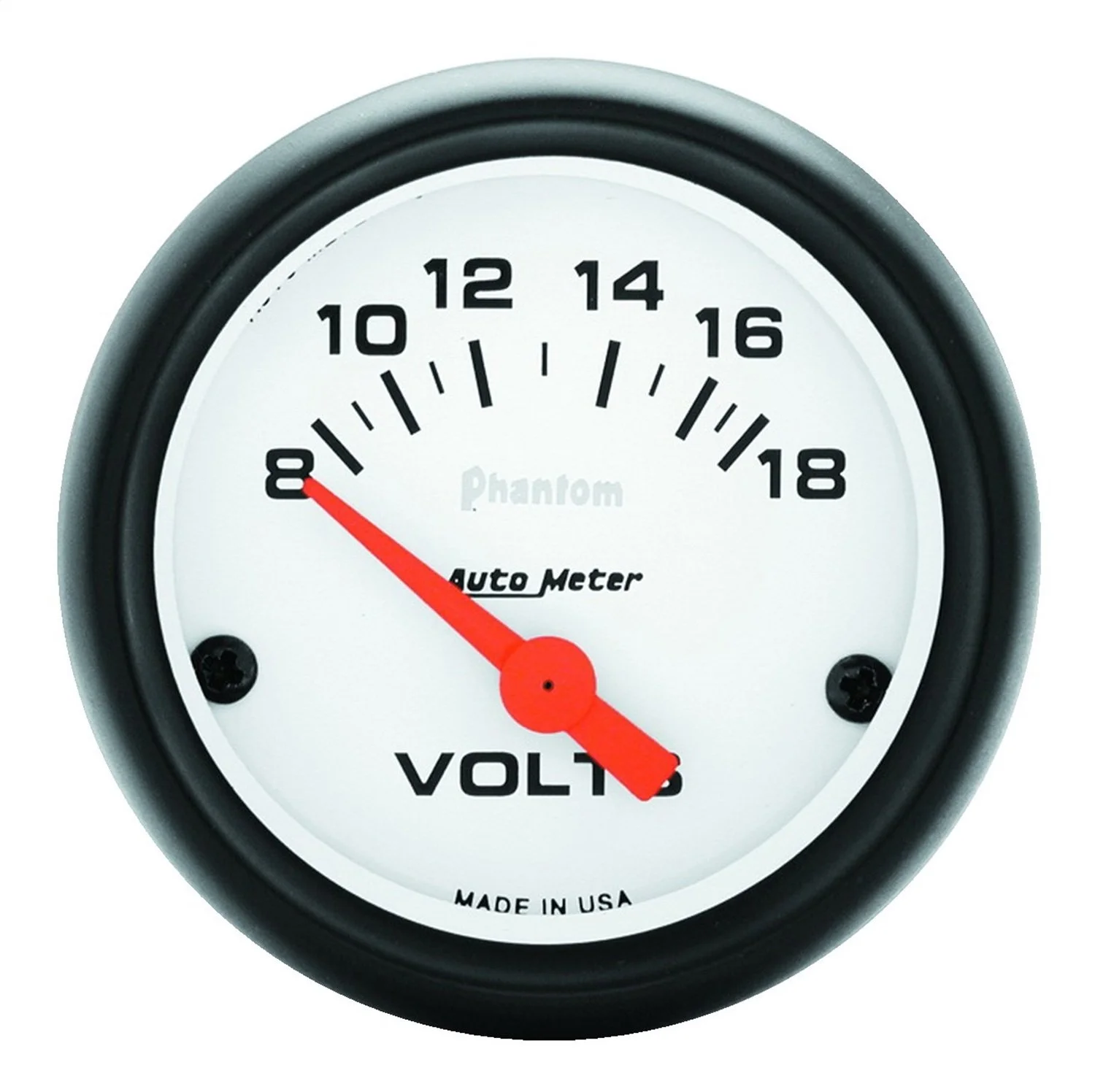 AUTO METER 5791 Phantom Electric Voltmeter Gauge 2.3125 in.