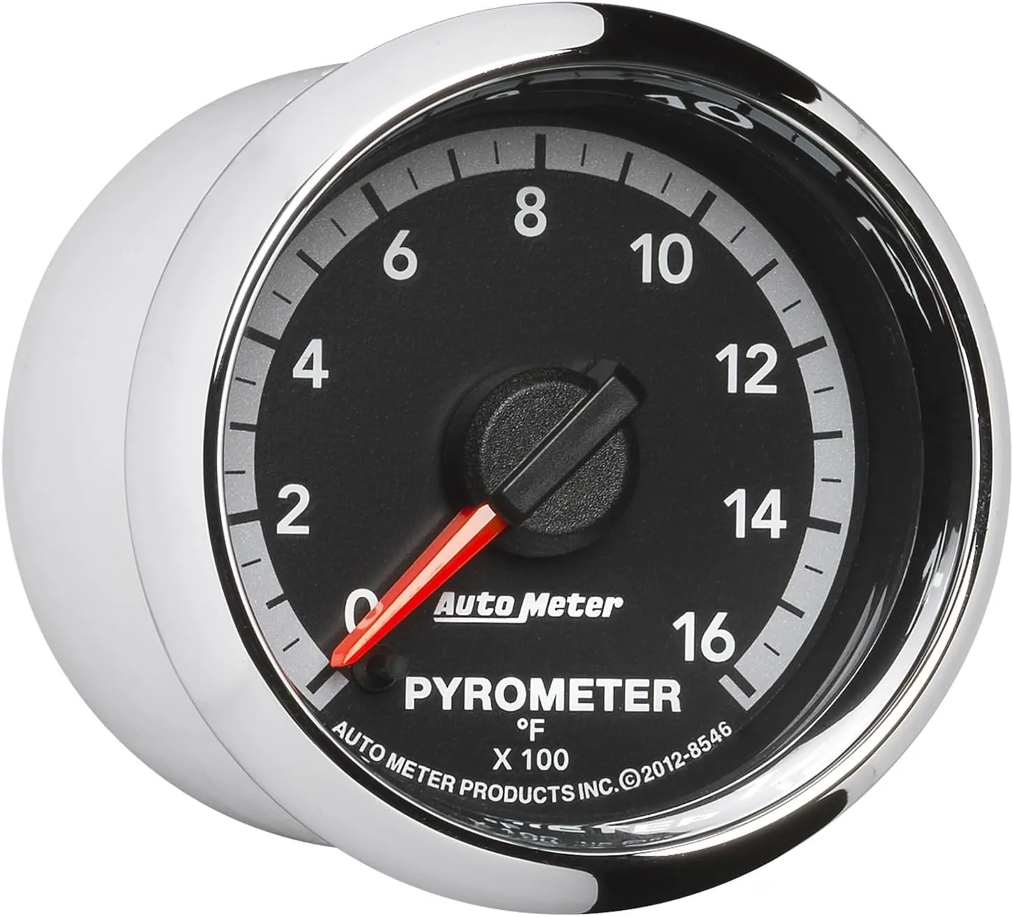 AUTO METER 8546 Factory Match 2-1/16" Electric Pyrometer (0-1600 Degree F, 52.4mm)