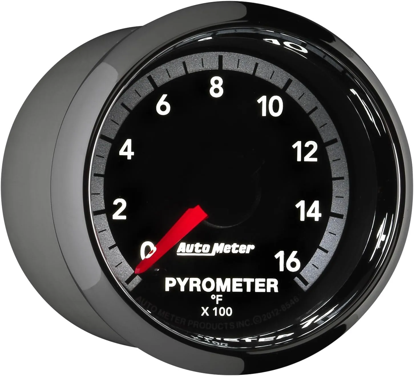 AUTO METER 8546 Factory Match 2-1/16" Electric Pyrometer (0-1600 Degree F, 52.4mm)