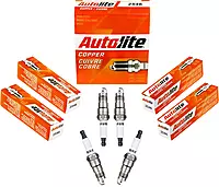 Autolite 2546 Copper Resistor Automotive Replacement Spark Plugs (4 Pack)