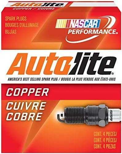 Autolite 255DP Copper Non-Resistor Automotive Replacement Spark Plug (1 Pack)