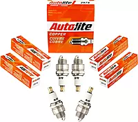 Autolite 2974 Copper Non-Resistor Automotive Replacement Spark Plugs (4 Pack)