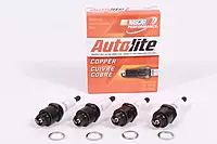 Autolite 306 Copper Resistor Spark Plug