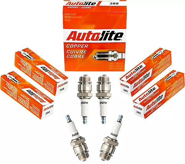 Autolite 388 Copper Resistor Automotive Replacement Spark Plug (1 Pack)