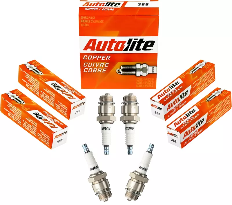 Autolite 388 Copper Resistor Automotive Replacement Spark Plug (1 Pack)