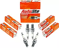 Autolite 4132 Copper Non-Resistor Automotive Replacement Spark Plugs (4 Pack)
