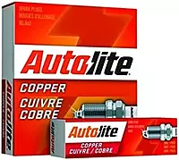 Autolite 5243 Copper Resistor Spark Plugs - Box of 4