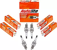 Autolite 646 Copper Resistor Automotive Replacement Spark Plugs (4 Pack)