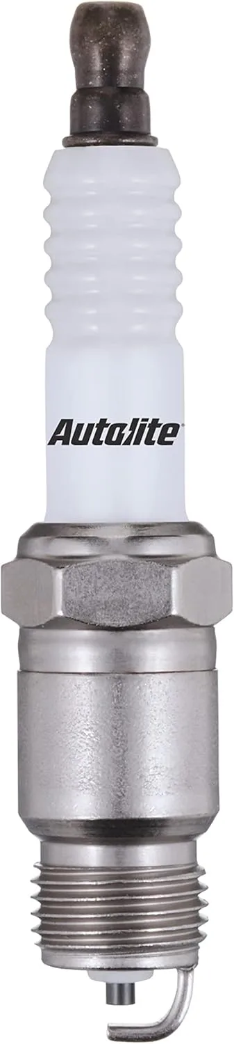 Autolite 666 Copper Resistor Automotive Replacement Spark Plugs (4 Pack)