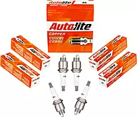 Autolite 86 Copper Resistor Automotive Replacement Spark Plugs (4 Pack)