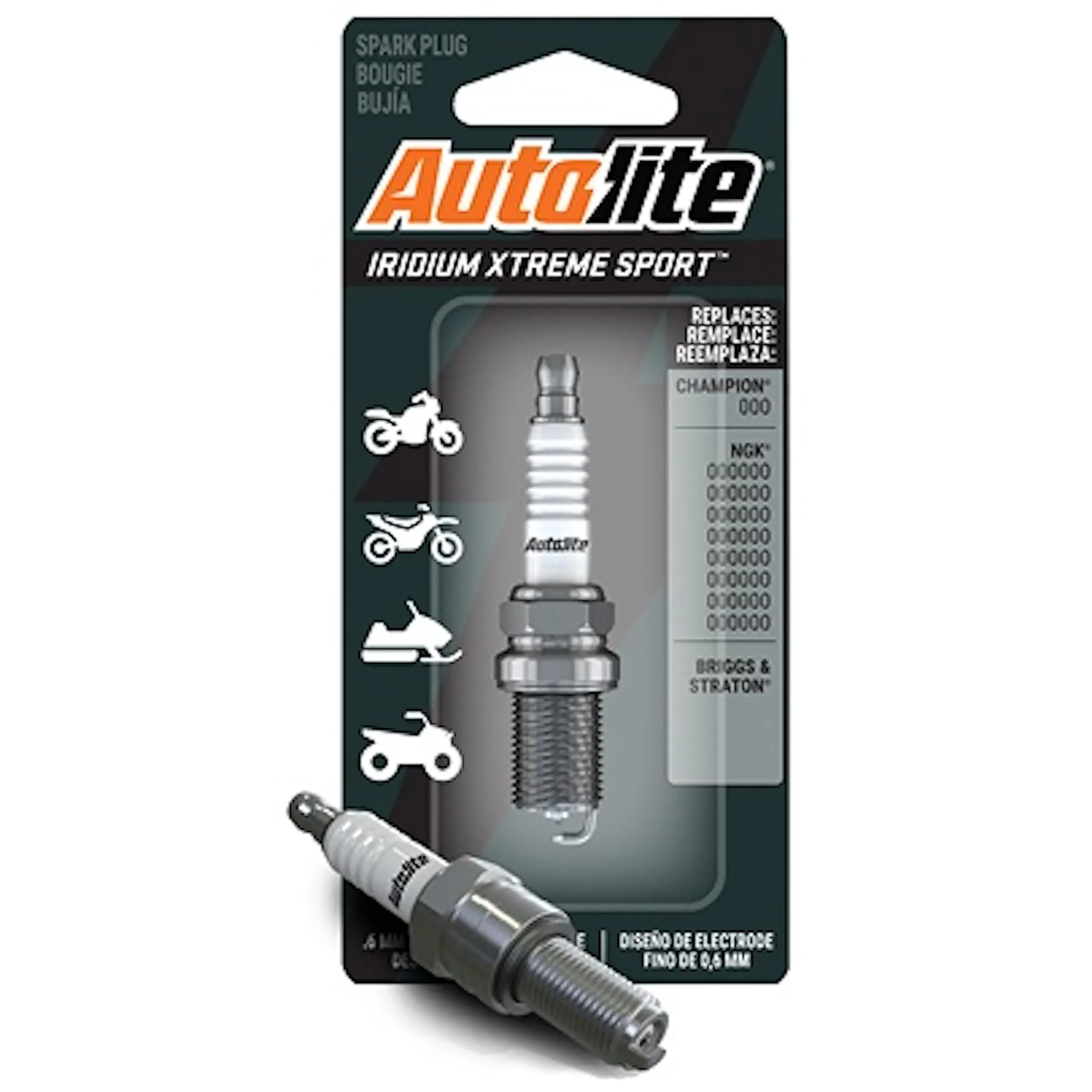Autolite 985 Copper Resistor Automotive Replacement Spark Plugs (4 Pack)