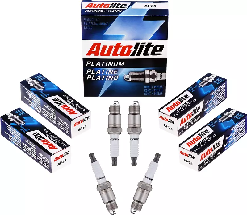 Autolite AP24-4PK Platinum Spark Plug, Pack of 4