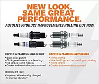 Autolite AP24-4PK Platinum Spark Plug, Pack of 4
