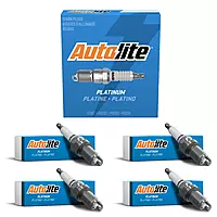 Autolite Platinum AP65 Automotive Replacement Spark Plugs (4 Pack)
