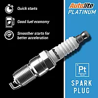 Autolite Platinum AP65 Automotive Replacement Spark Plugs (4 Pack)