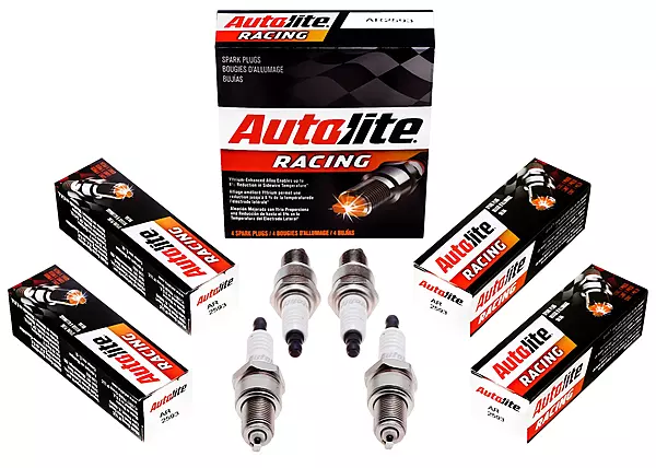 Autolite AR2593-4PK High Performance Racing Non-Resistor Spark Plug, Pack of 4