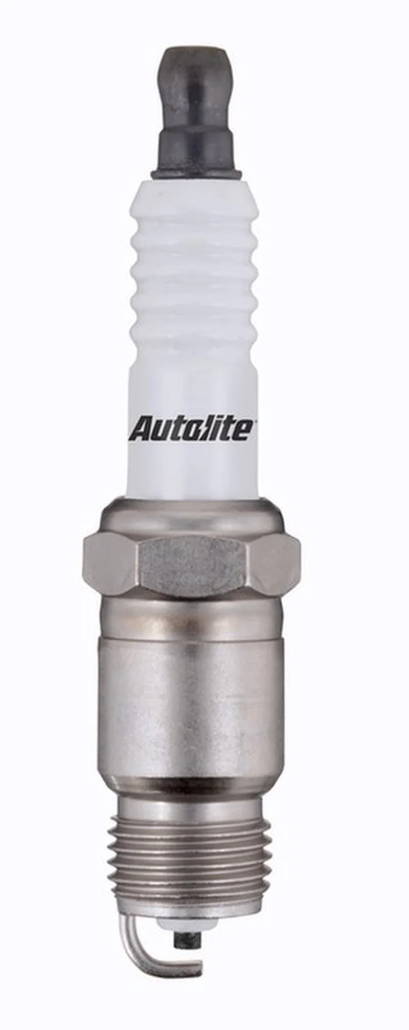 Set (4pcs) Autolite Double Platinum Core Spark Plugs Resistor Tapered 14mm x 1.25 Thread