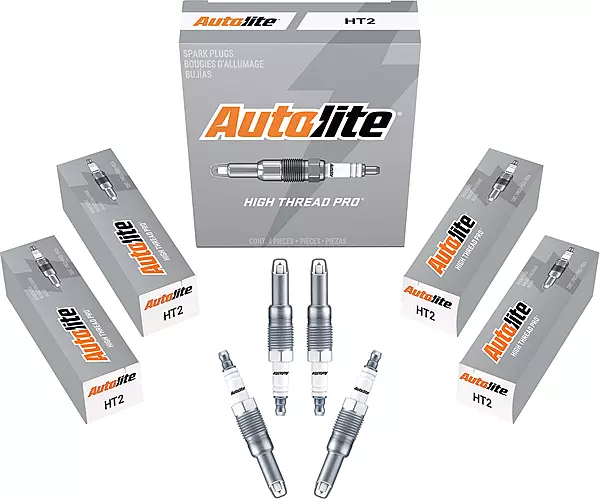 Autolite HT2 Platinum High Thread Spark Plug, Pack of 1