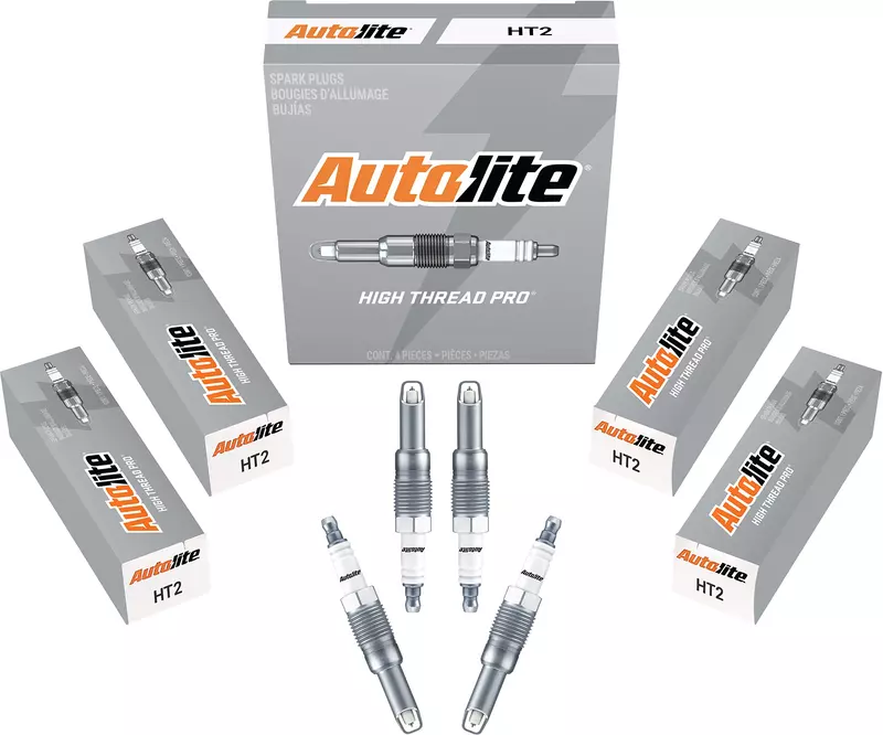 Autolite HT2 Platinum High Thread Spark Plug, Pack of 1