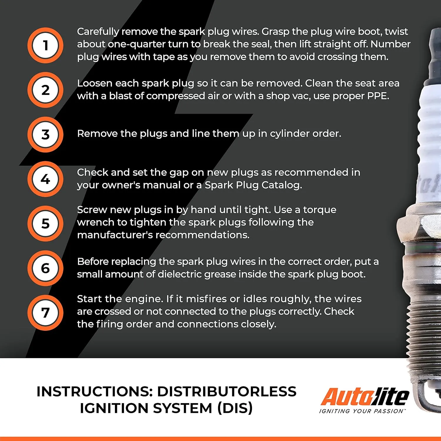 Autolite Iridium XP Automotive Replacement Spark Plug, XP5682 (1 Pack)