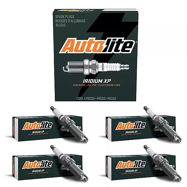 Autolite Iridium XP Automotive Replacement Spark Plugs, XP5144 (4 Pack)