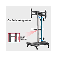 TV Roller Trolley stand Up to 75" MODEL AVA1500-IP | NB