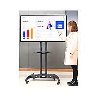 TV Roller Trolley stand Up to 75" MODEL AVA1500-IP | NB
