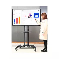 TV Roller Trolley stand Up to 75" MODEL AVA1500-IP | NB