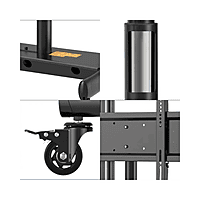 TV Trolley Cart Stand Up to 95" MODEL AVA1800-IP | NB