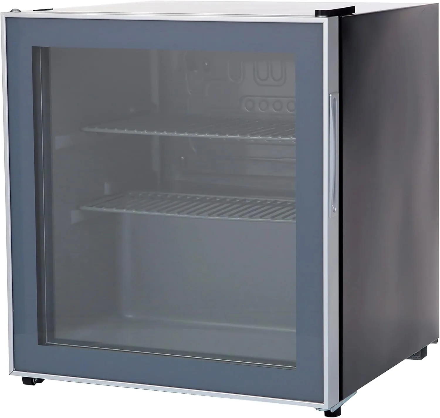 Avanti Beverage Cooler with Glass Door 60 Can Mini Refrigerator for Beer Soda Water 18.25-Inch Wide Freestanding