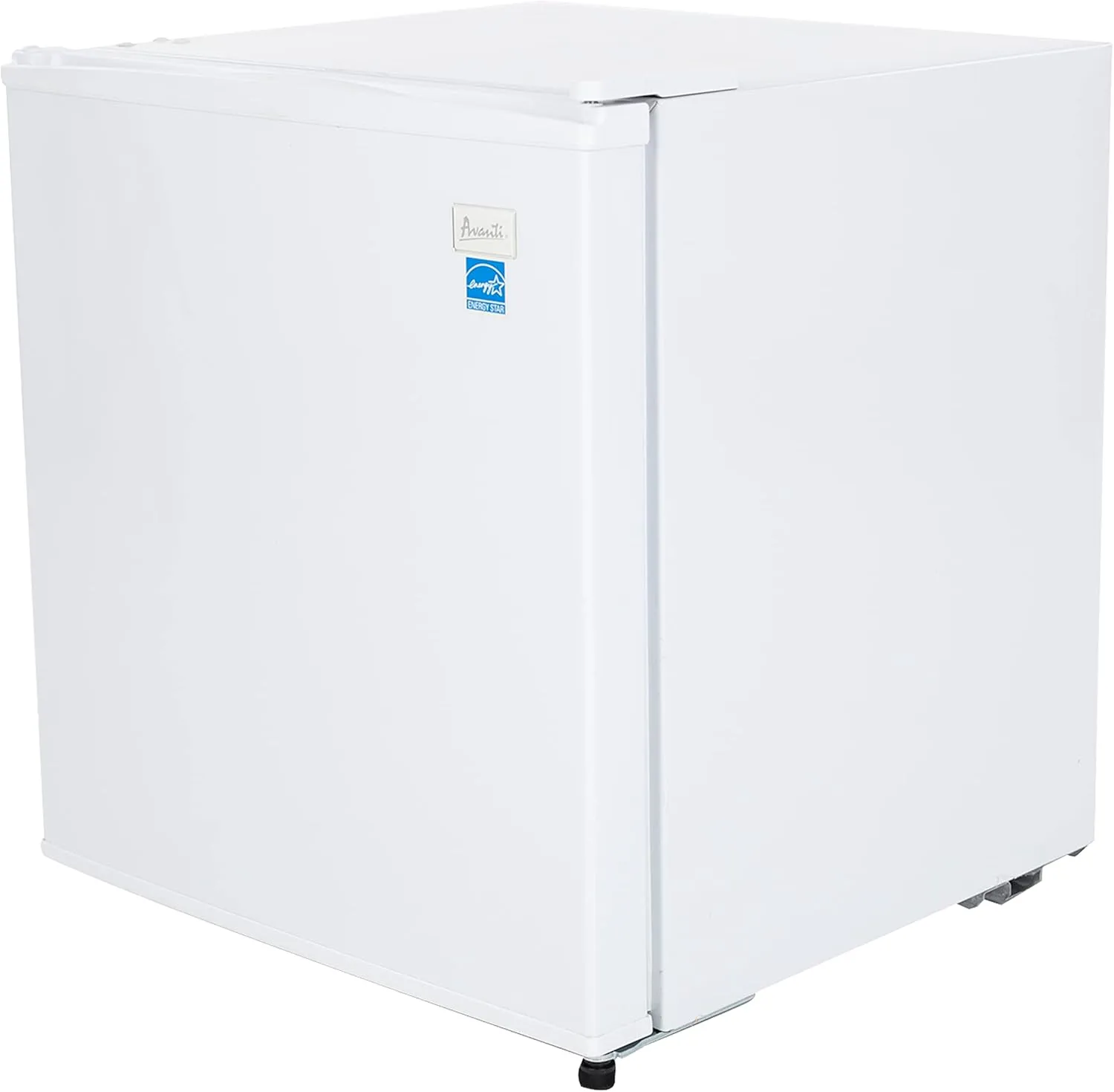 Avanti Mini Fridge Compact Refrigerator for Home Office or Dorm, Features Compressor Cooling Single Reversible Door