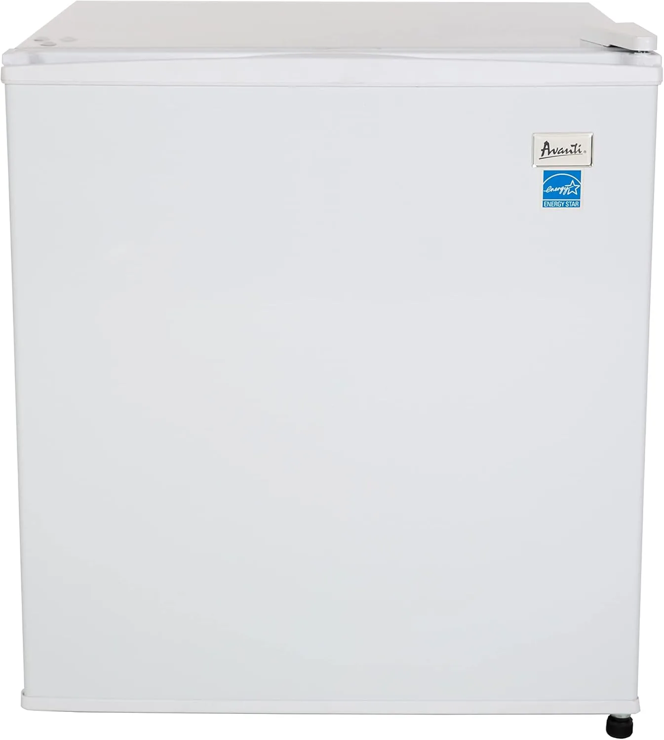 Avanti Mini Fridge Compact Refrigerator for Home Office or Dorm, Features Compressor Cooling Single Reversible Door