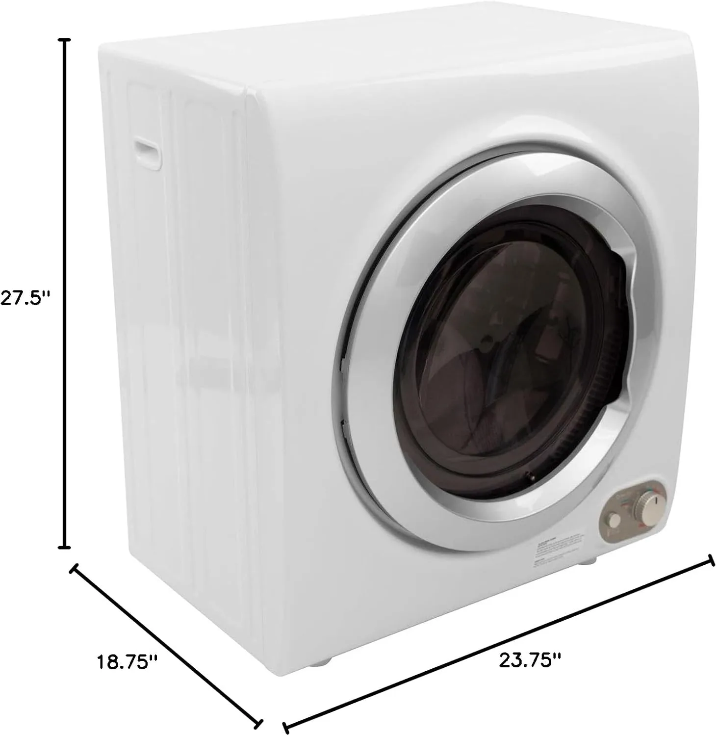 Avanti Clothes Dryer Compact Portable Front Loading for Laundry, Auto and Timed Dry Settings and Anti-Wrinkle