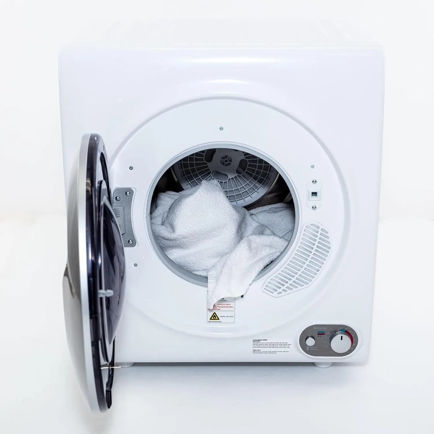 Avanti Clothes Dryer Compact Portable Front Loading for Laundry, Auto and Timed Dry Settings and Anti-Wrinkle