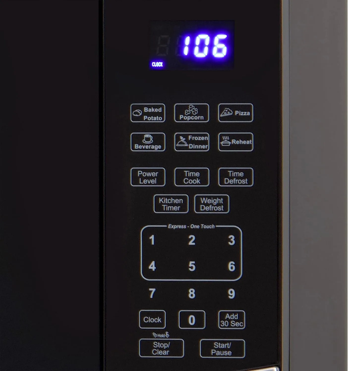 Avanti MT09V3S Microwave Oven 900-Watts Compact with 10 Power Levels and 6 Pre Cooking Settings, Speed Defrost