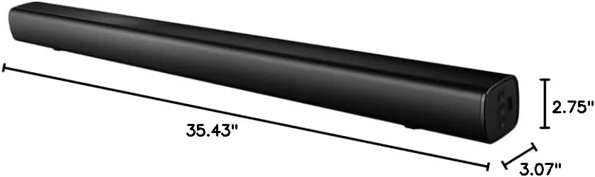 AVerMedia GS-68C Soundbar with Built-in Subwoofer, Bluetooth/Optical/AUX