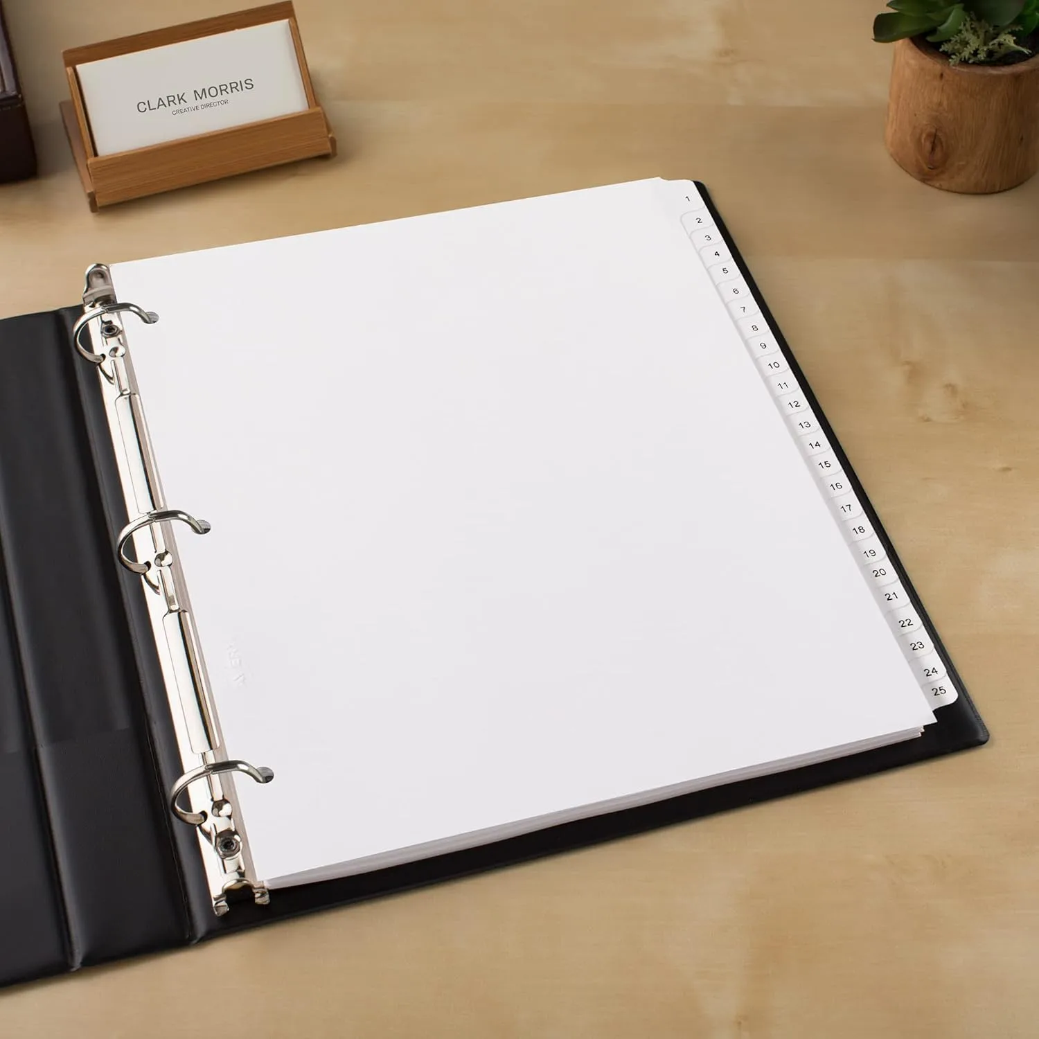 Avery 1-25 Legal Exhibit Dividers, Allstate Style, 25-Tab, 8.5 x 11 (01701)