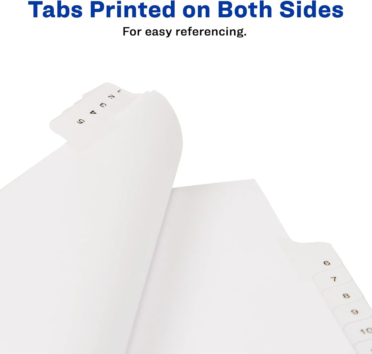 Avery 1-25 Legal Exhibit Dividers, Allstate Style, 25-Tab, 8.5 x 11 (01701)