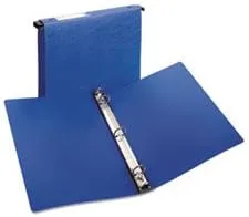Avery Hanging Storage 3-Ring Binder, 1" Capacity, Letter, Blue