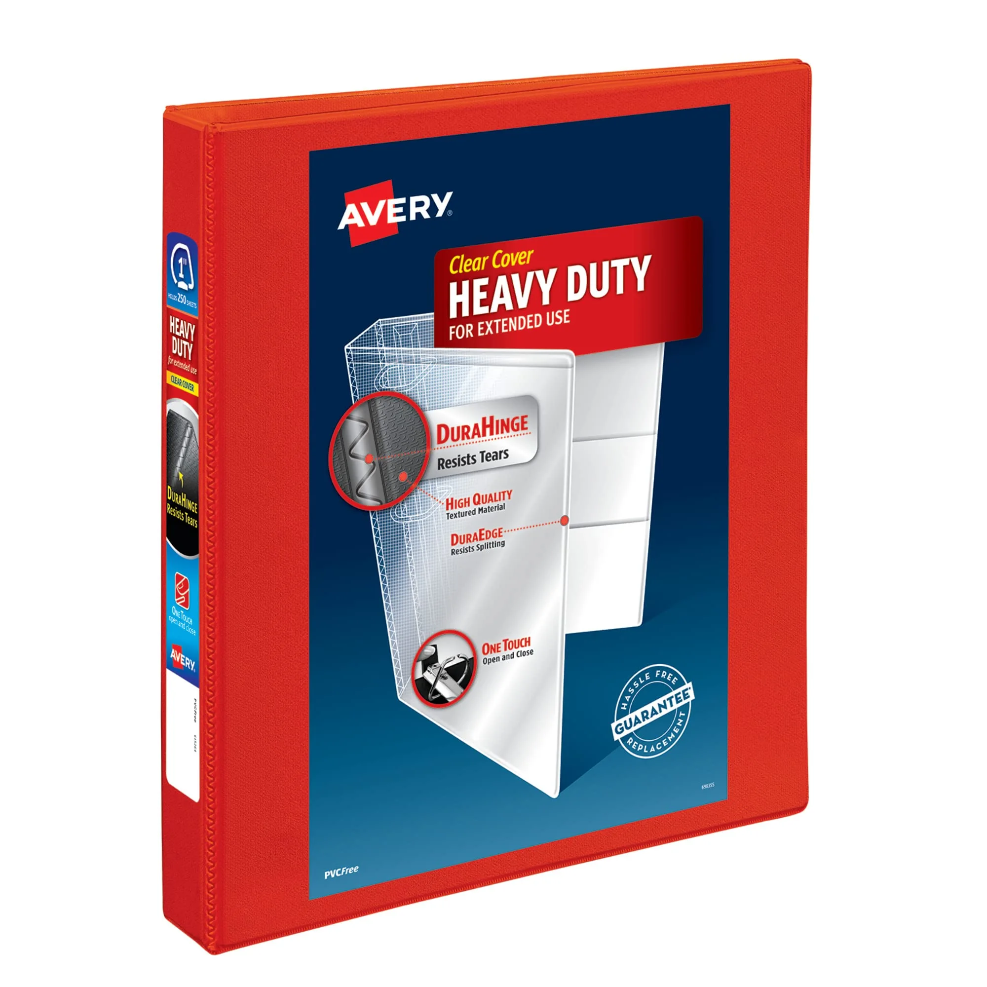 Avery Heavy-Duty View 3-Ring Binder with Locking One-Touch EZD Rings
