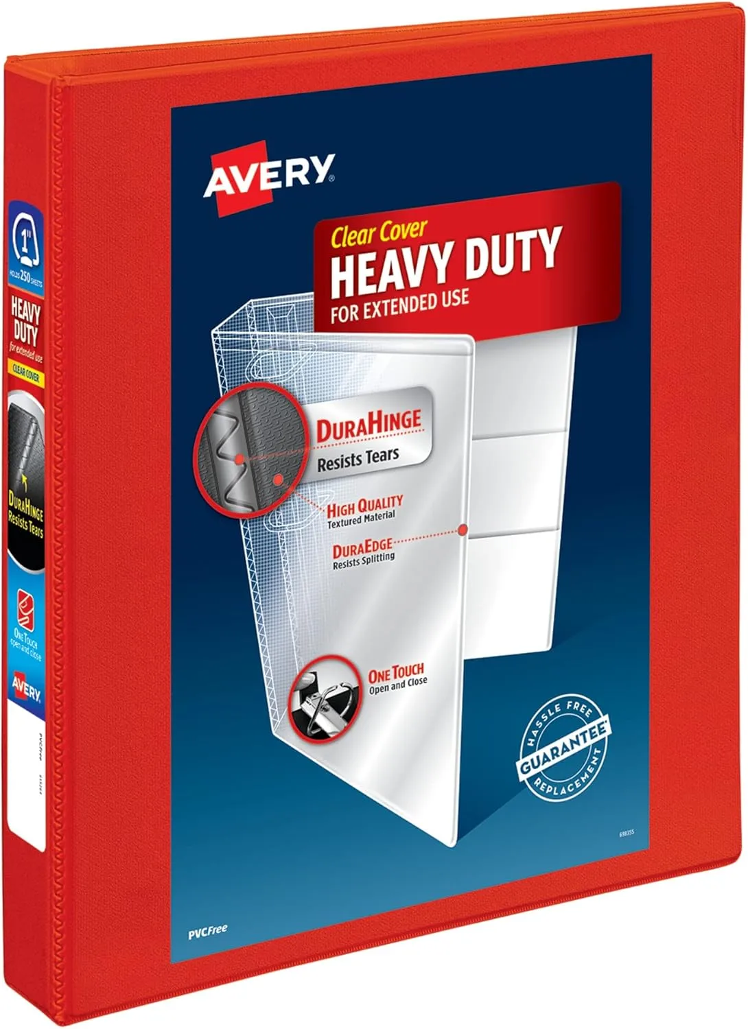 Avery Heavy-Duty View 3-Ring Binder with Locking One-Touch EZD Rings