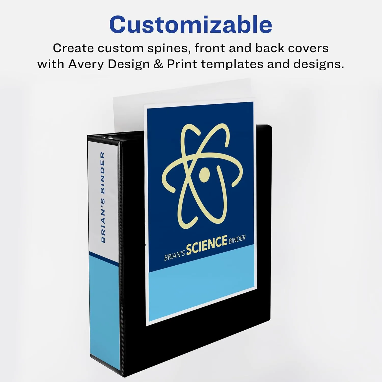 Avery Heavy-Duty View 3-Ring Binder, EZD D-Rings
