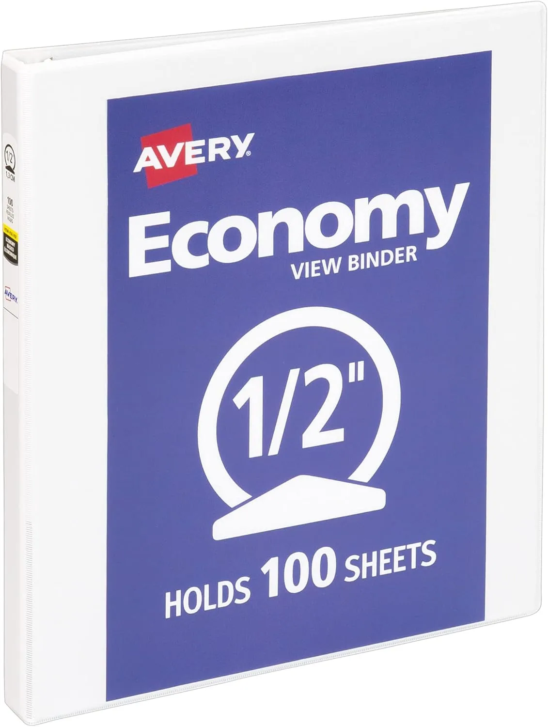 Avery Economy View 3-Ring Binder, White