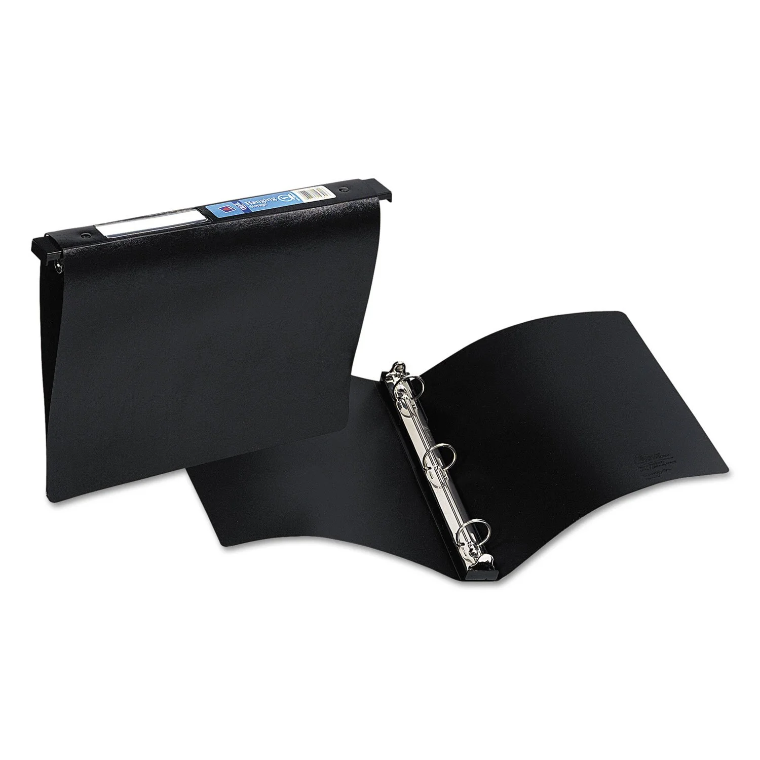 Avery 14801 Hanging Storage Binder, 3-Ring, 1-Inch Capacity, 11 x 8.5, Black