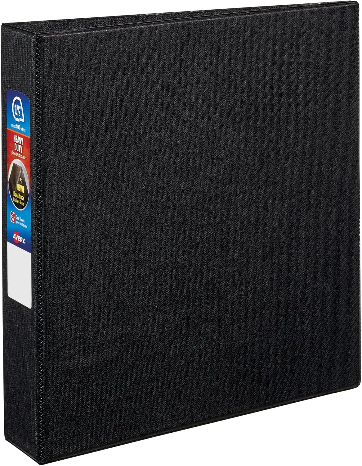 Avery Heavy-Duty Binder with 1.5-Inch One Touch EZD Ring, Black (79985) 1 Pack