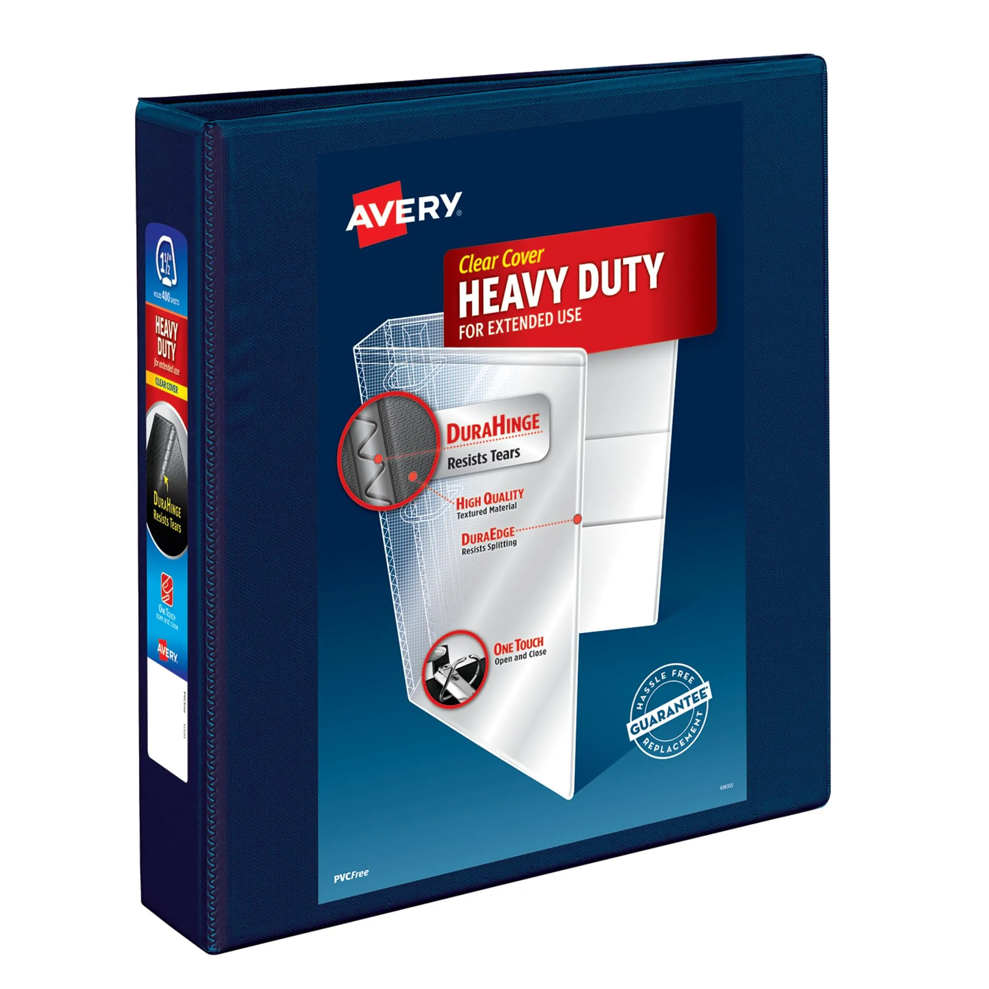 Avery Heavy-Duty View 3-Ring Binder with Locking One-Touch EZD Rings