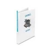 Avery Durable View 3-Ring Binder, 1in EZD Rings, White