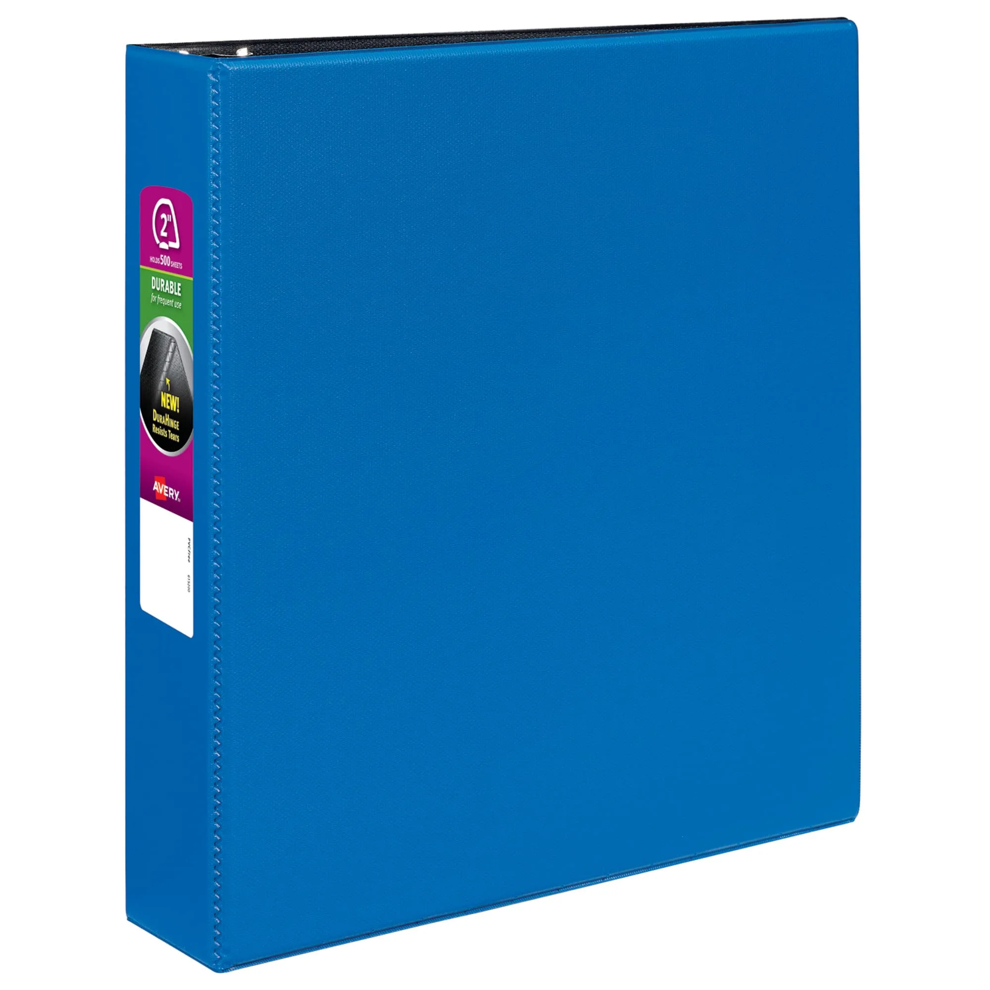 Avery Durable 3-Ring Binder, 2" D-Rings, Blue (27551)